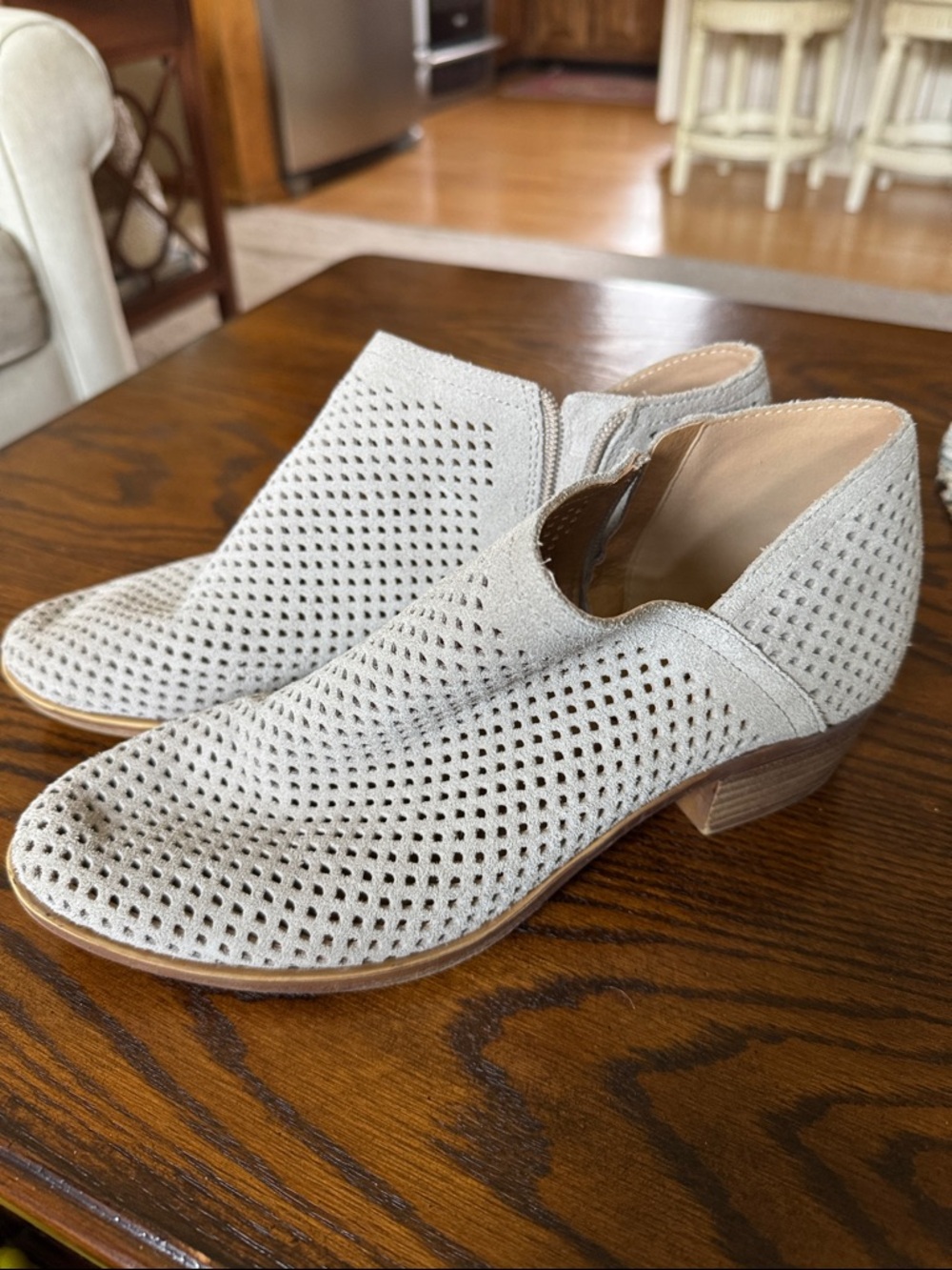 Lucky Bayley suede booties